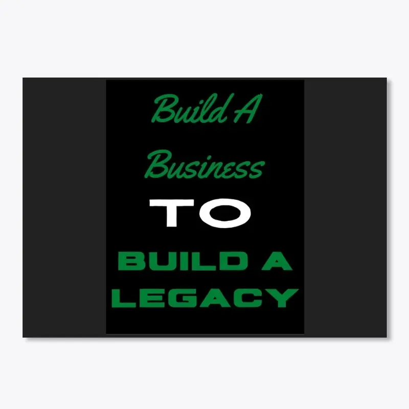 Build A Business Black/Green Collection