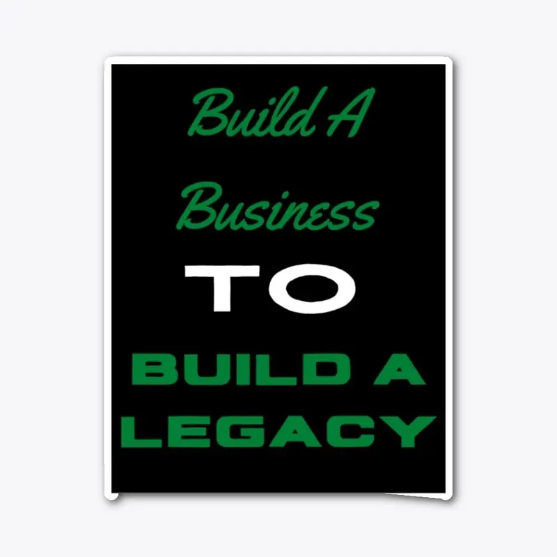 Build A Business Black/Green Collection