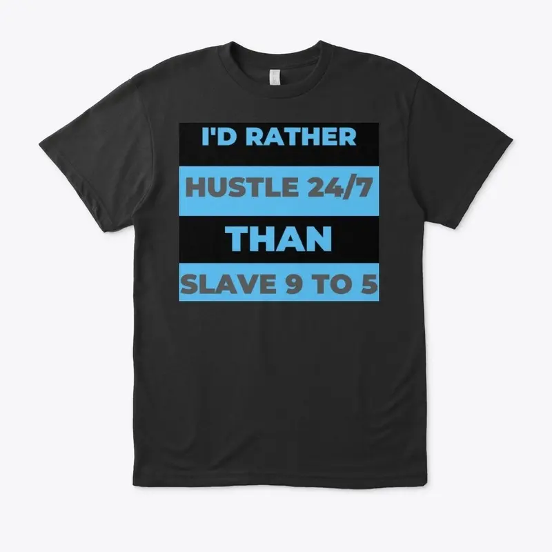 Hustle 24/7 Black & Blue Collection