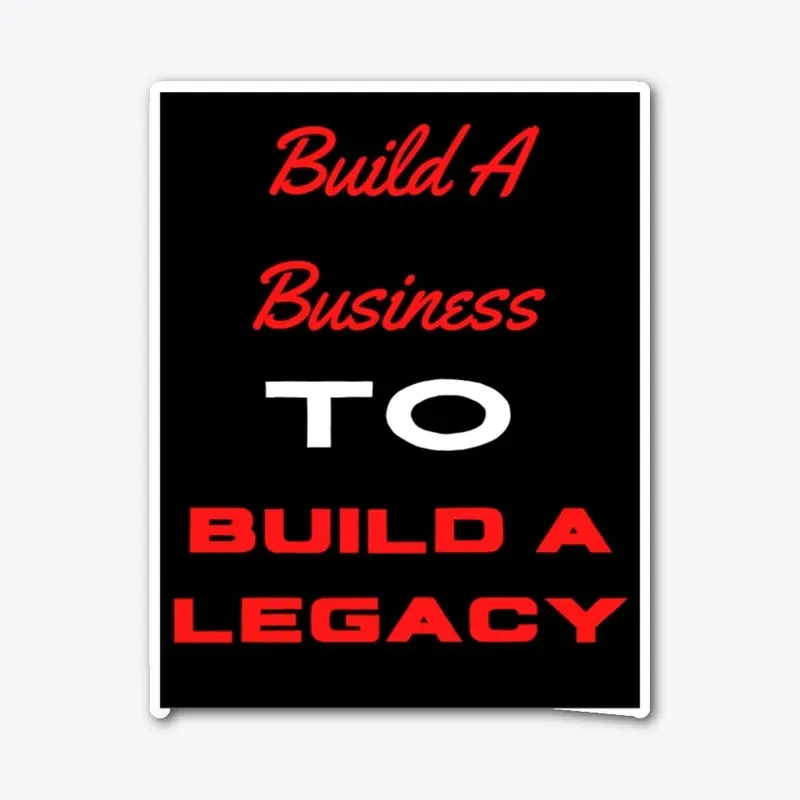 Build A Business Red & Black Collection